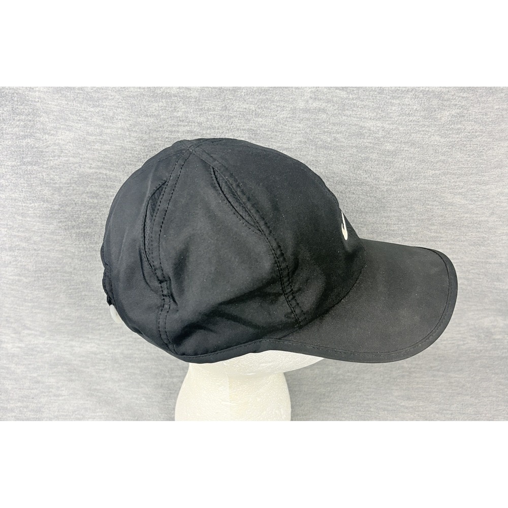 Nike Featherlight Dri-FIT Running Hat Mens Black Lightweight Swoosh - Picture 3 of 9